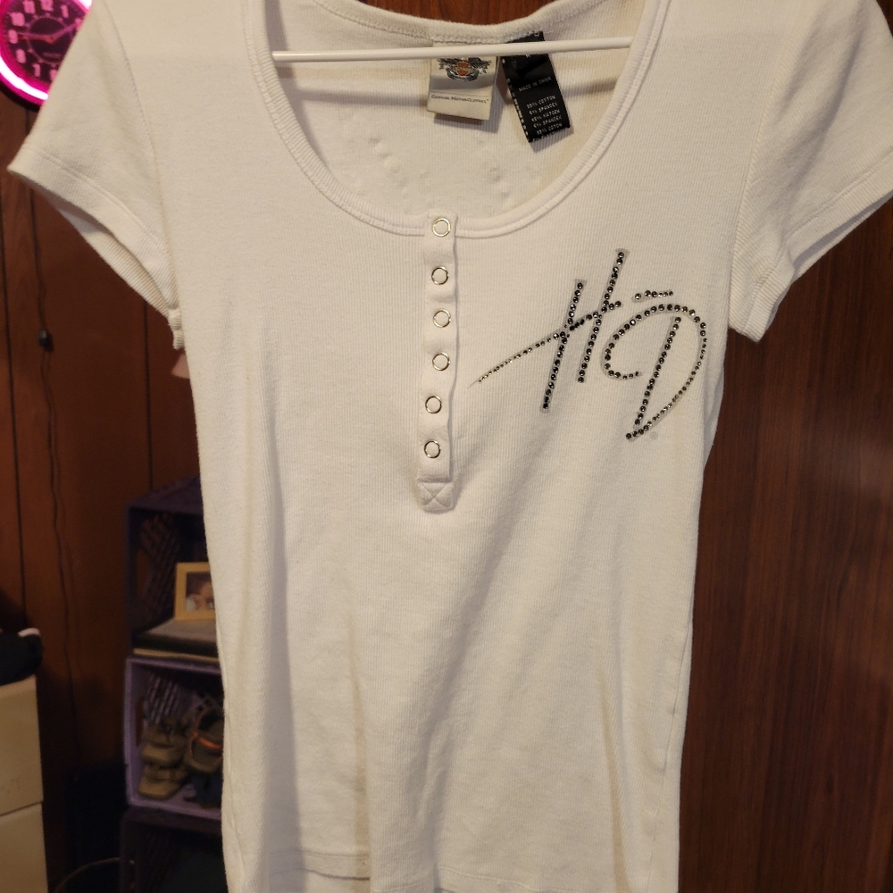 Used Harley Davidson **bling** Shirt